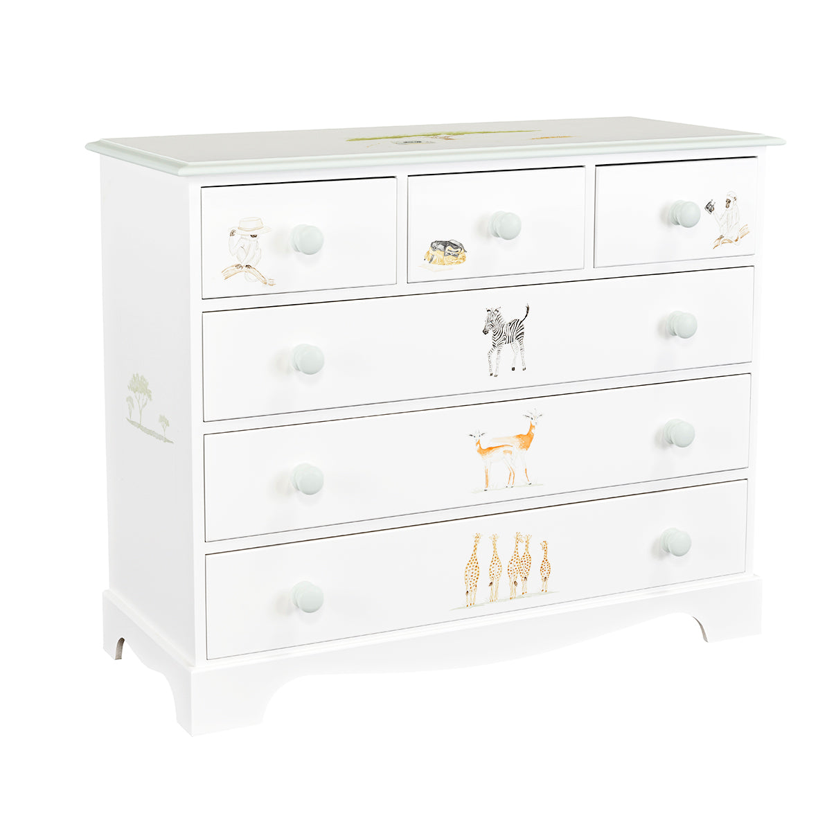 Vintage Safari with Grosvenor Green Trim