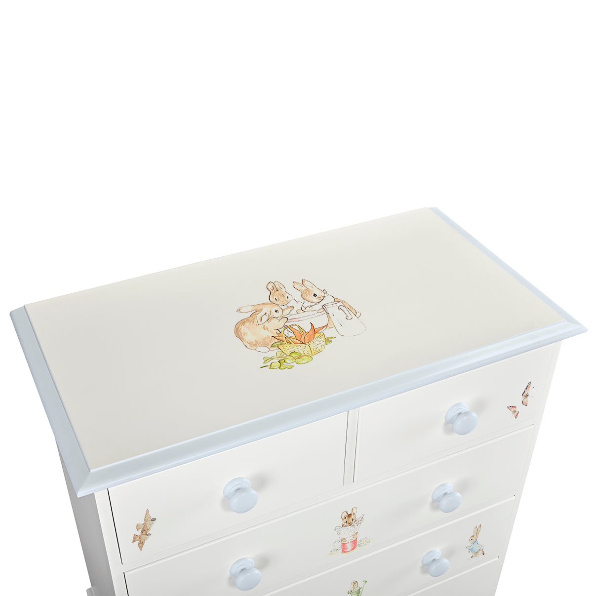 Beatrix Potter with Blissful Blue Trim