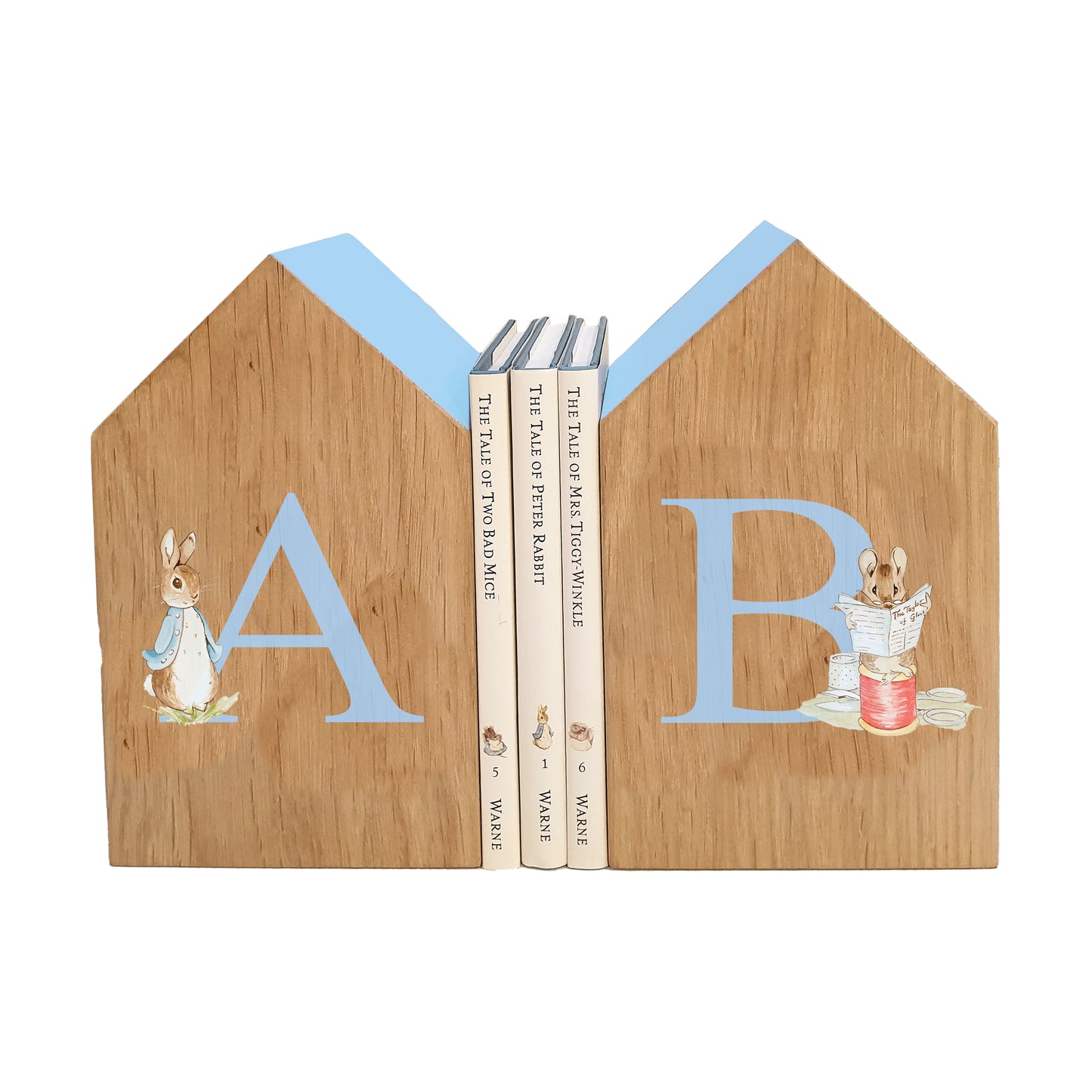 Beatrix Potter with Dragons Blue Trim