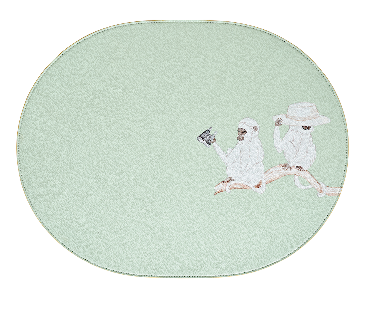 Set of 2 Eco-Leather Placemats