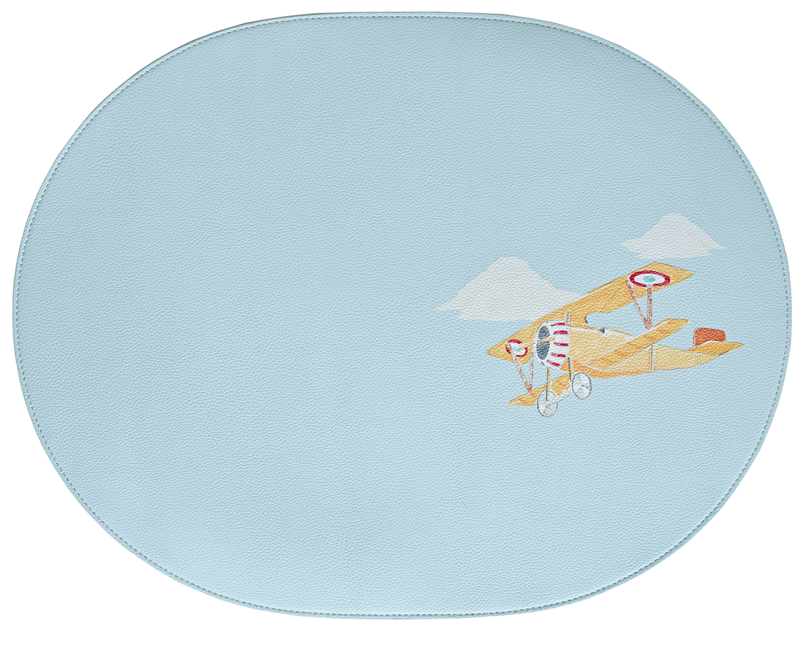 Set of 2 Eco-Leather Placemats