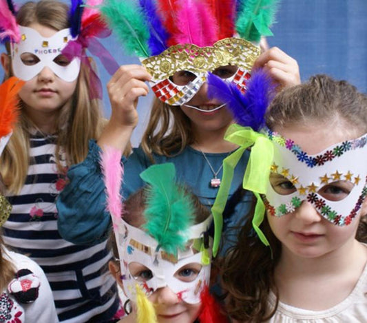 Kids craft club  - Venetian Masks - Photos