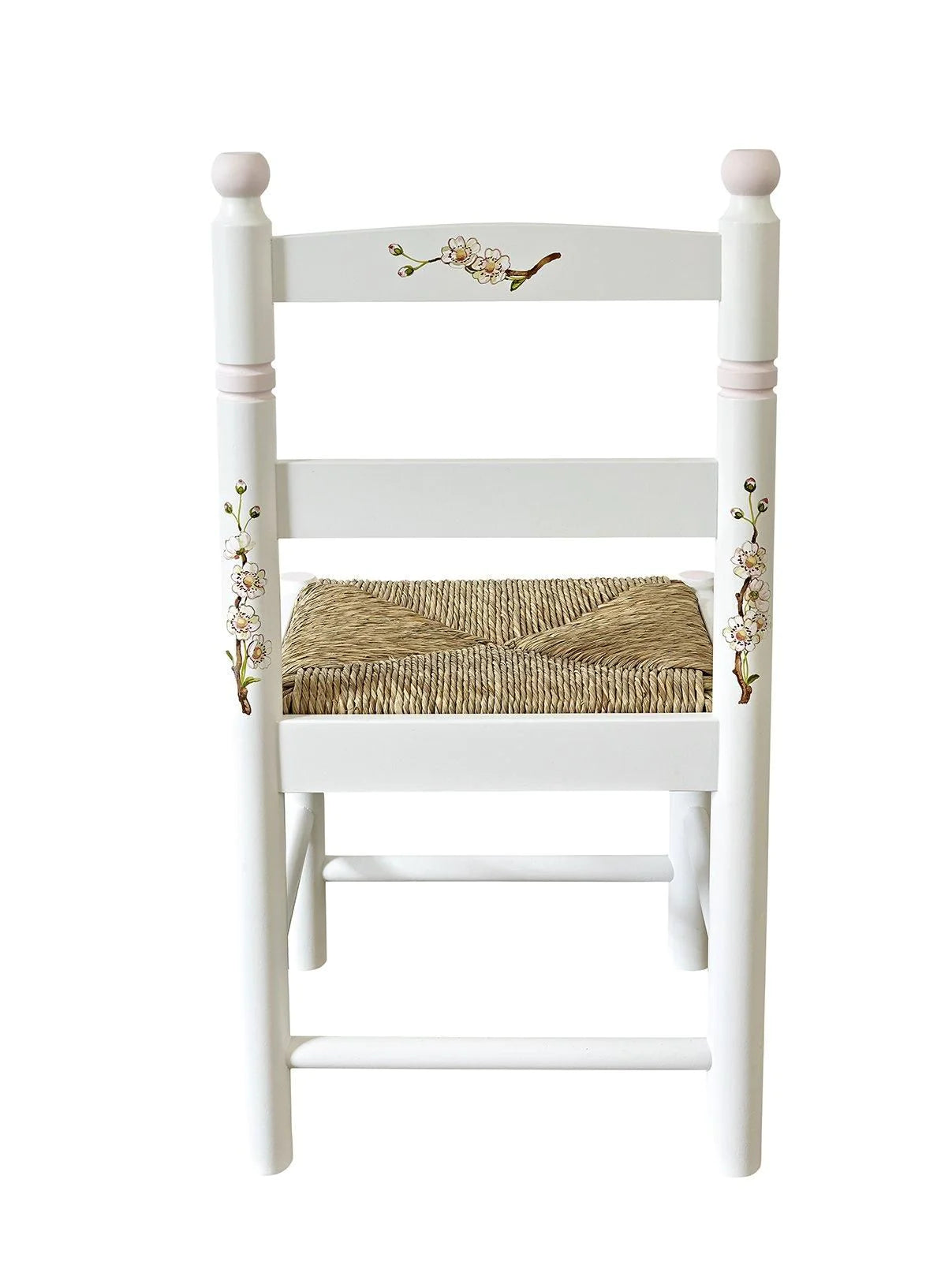 Dragons Rush Seated Chair - Linen Blossom with Briar Pink Trim
