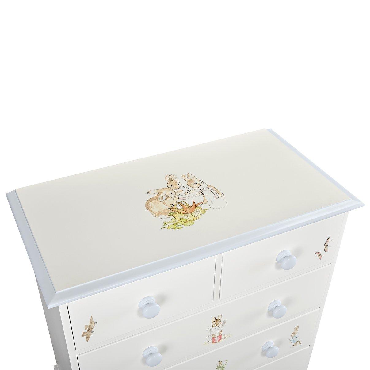 Classic Large Baby Chest of Drawers with Changer