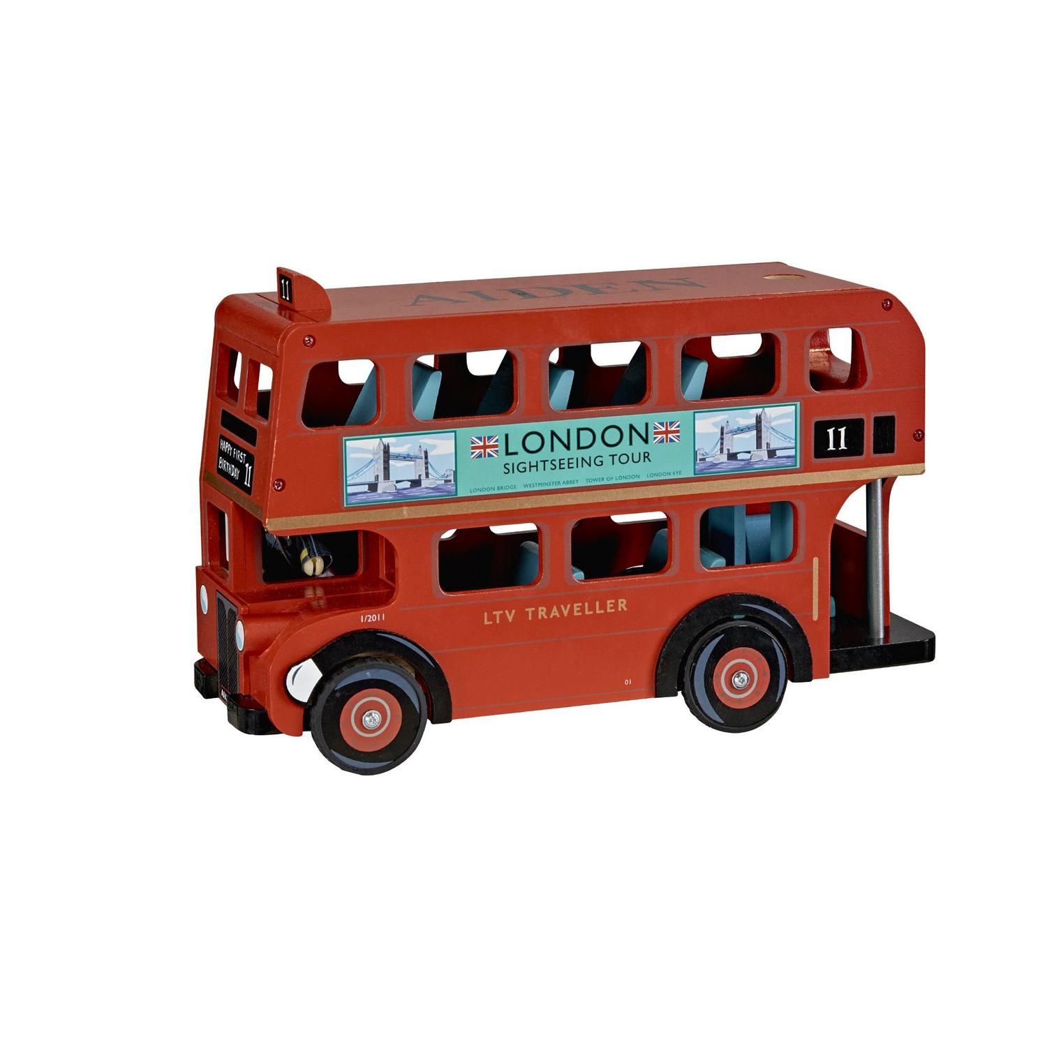 London Bus with Personalised Name - London Bus with Personalised Name