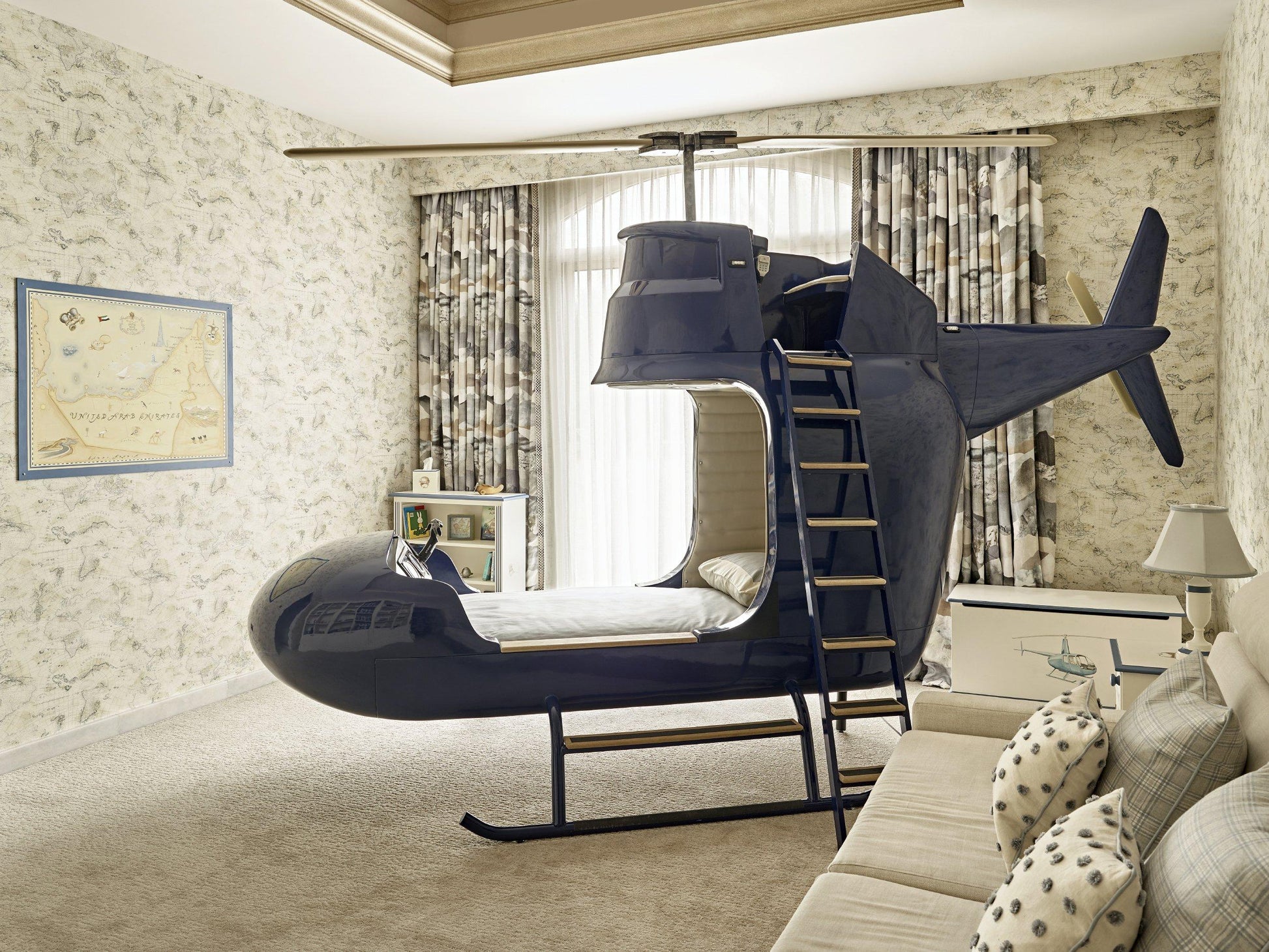 Dragons HB16 Helicopter Bed - Kids helicopter bed | Dragons of Walton Street