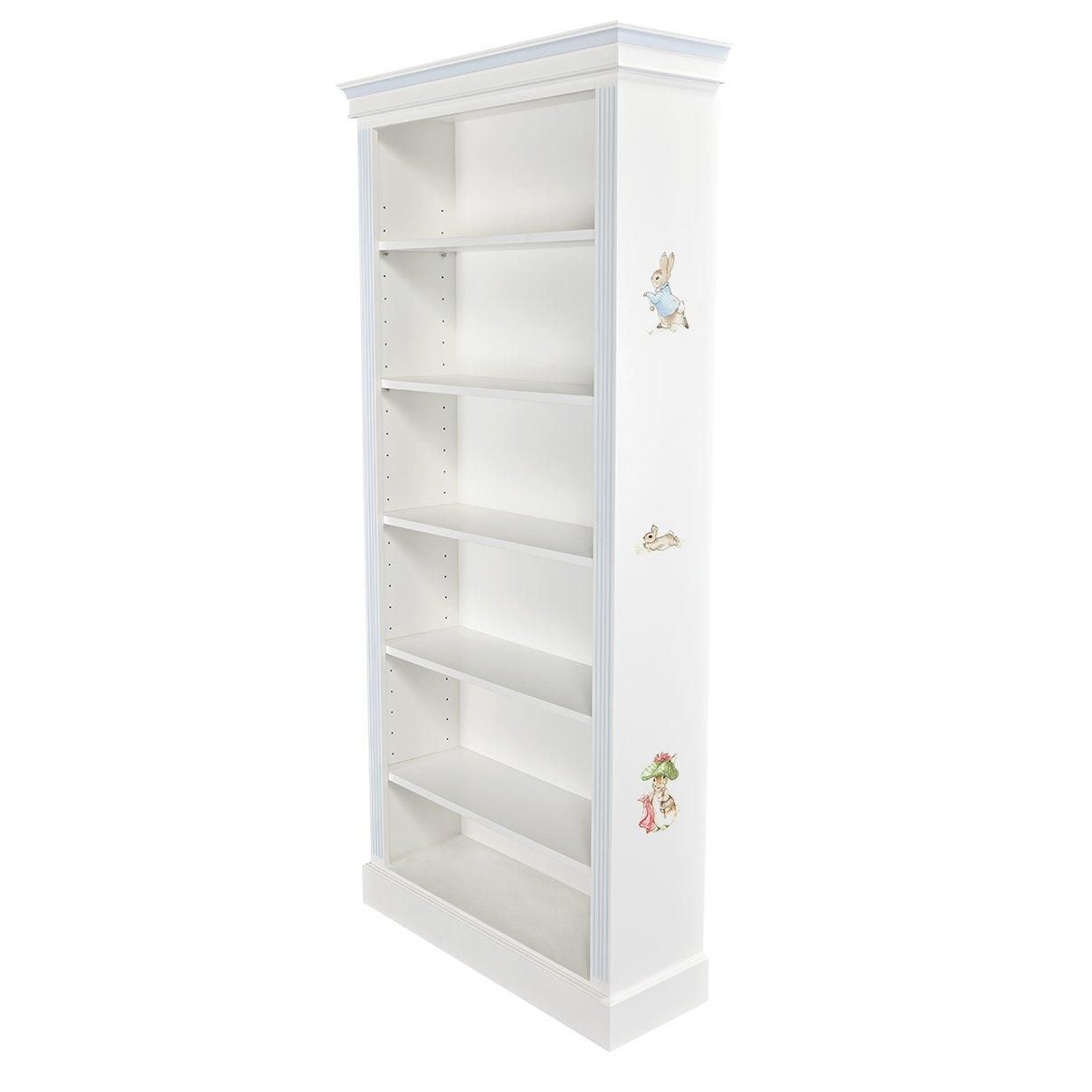 Large kids bedroom bookcase with Beatrix Potter paintings | Dragons of Walton Street